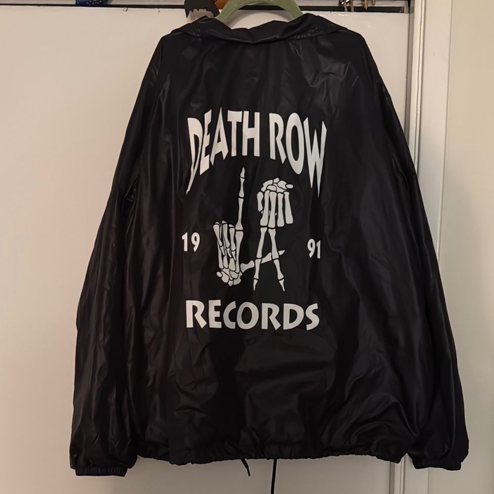 Death Row Records Black Jacket